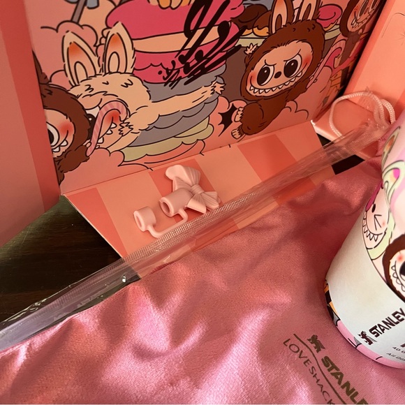 Stanley LoveShackFancy Labubu 40oz Quencher Triple Collab Limited New Box - Picture 9 of 11